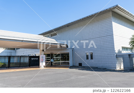 大分県別府市 快晴の別府市美術館 大分県別府市 快晴の別府市美術館 122622166