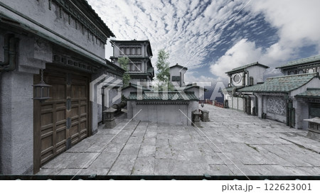 中国式建築物 122623001