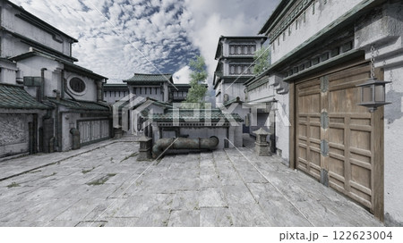 中国式建築物 122623004