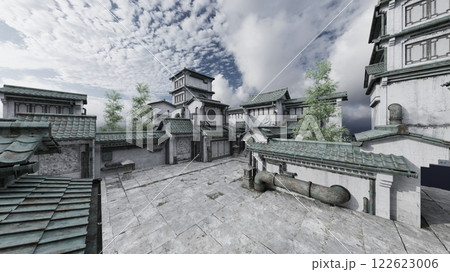 中国式建築物 122623006