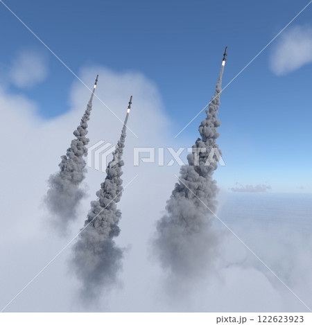 ミサイル 122623923
