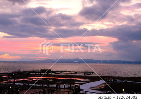 夕暮れの陸奥湾 夕暮れの陸奥湾 122624002