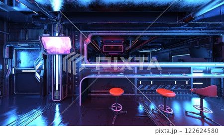 近未来のレストラン 近未来のレストラン 122624580