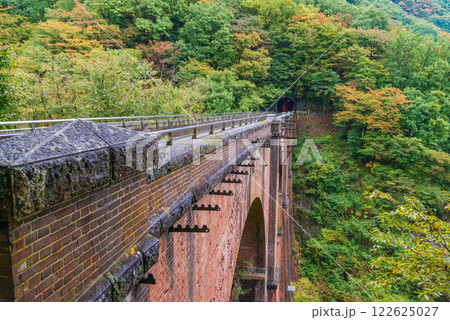 【群馬県】碓氷第三橋梁・めがね橋 秋 【群馬県】碓氷第三橋梁・めがね橋 秋 122625027
