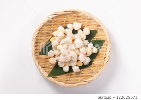 生食用　イタヤ貝（ボイル済み　解凍） 122625673