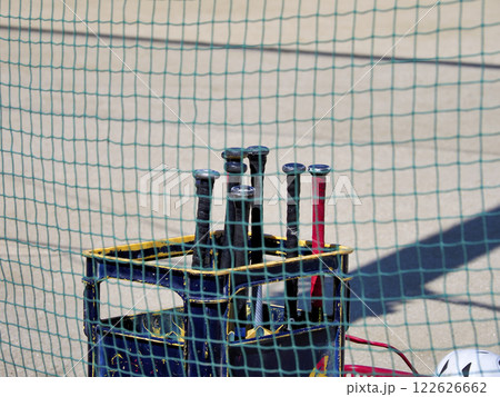 野球のバット 122626662