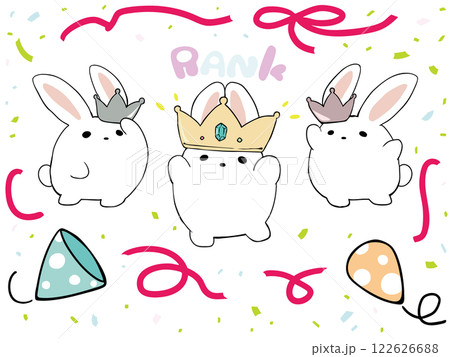 うさぎ 冠 まとめ 122626688