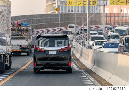 高速道路　走行イメージ 122627413
