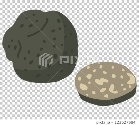 黒トリュフのイラスト 黒トリュフのイラスト 122627684