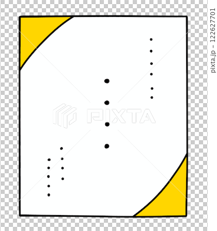 清爽簡約豎版名片4-純色 122627701