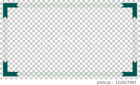 Dark green simple western style dot frame 16:9 Dark green simple western style dot frame 16:9 122627965