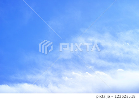 青空と雲イメージ 青空と雲イメージ 122628319