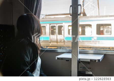 【北九州門司港　九州鉄道記念館の寝台車14系客車車内】 122628563