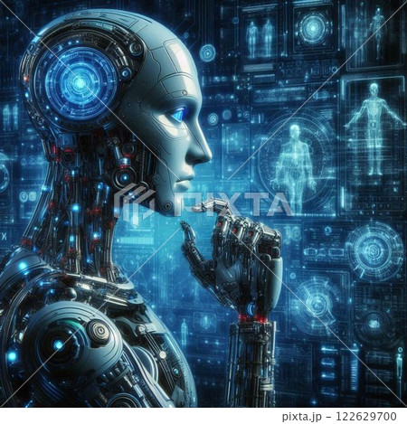 AI 人工知能 最先端のイラスト素材 [122629700] - PIXTA