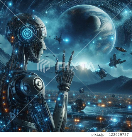 AI 人工知能 最先端のイラスト素材 [122629727] - PIXTA