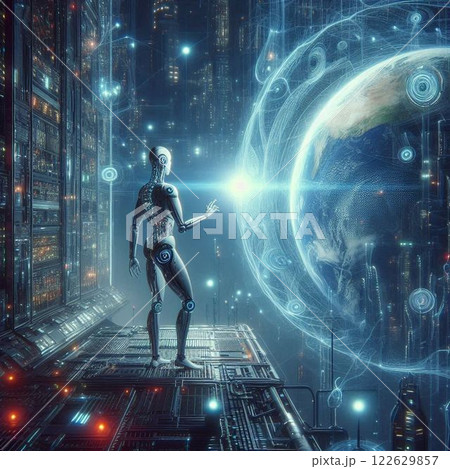AI 人工知能 最先端のイラスト素材 [122629857] - PIXTA