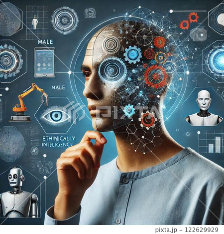 AI 人工知能 最先端のイラスト素材 [122629929] - PIXTA