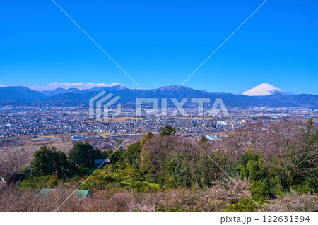神奈川県小田原市曽我別所の見晴台から市街地眺望(小田原市,富士山,矢倉岳,金時山など) 神奈川県小田原市曽我別所の見晴台から市街地眺望(小田原市,富士山,矢倉岳,金時山など) 122631394
