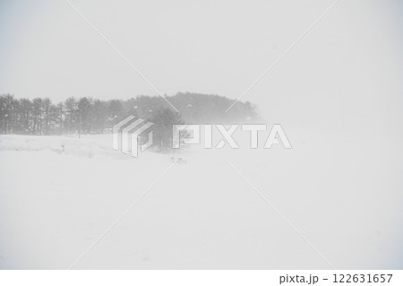 吹雪の風景 吹雪の風景 122631657