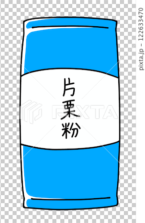 輕盈簡單的馬鈴薯澱粉，平鋪塗抹 122633470