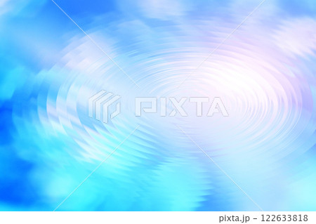 青色系背景素材、ファンタジー、グラデーション、抽象イメージ 122633818