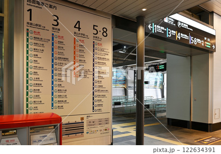 ターミナル駅の構内風景 ターミナル駅の構内風景 122634391