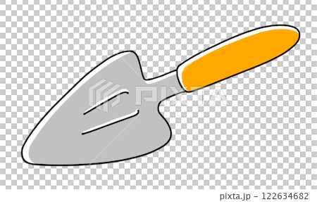 簡單、隨意塗漆的鏟子 簡單、隨意塗漆的鏟子 122634682