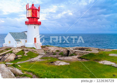 Lindesnes Lighthouse in Norway 122636729