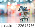 A house is a shopping cart 122638556
