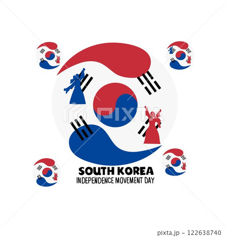 korean march 1st movement poster  122638740