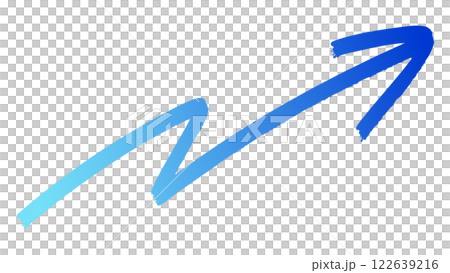 arrow_9 右上方急促向上的箭頭。 122639216