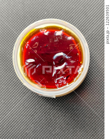 真上から撮影したプリン 122639501