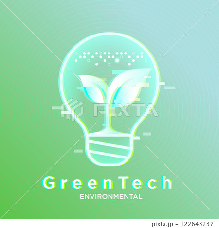 Greentech abstract background concept Plants stored in bulbs Greentech abstract background concept Plants stored in bulbs 122643237