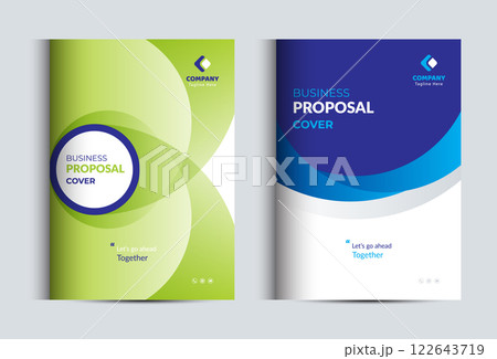 Corporate Business Proposal Catalog cover Design Template concepts Corporate Business Proposal Catalog cover Design Template concepts 122643719