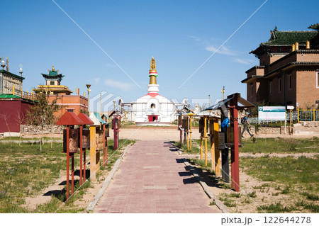 Sajnsand buddhist monastery, Gobi region,Mongolia. Khamariin Khiid Monastery 122644278