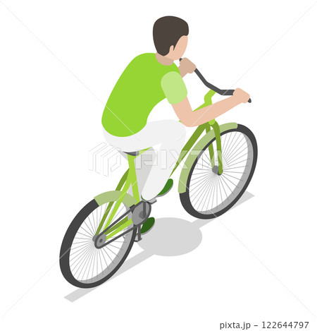 3D Isometric Flat  Illustration of Climate Change. Item 9 122644797