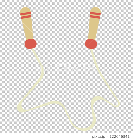 Skipping rope illustration 122646841