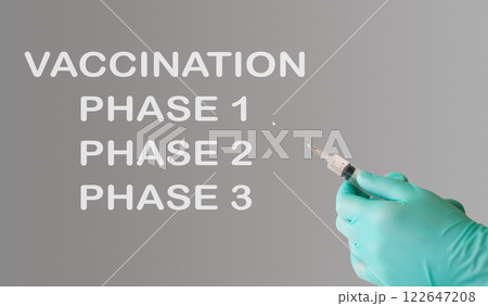 The image conveys the importance of vaccinations 122647208