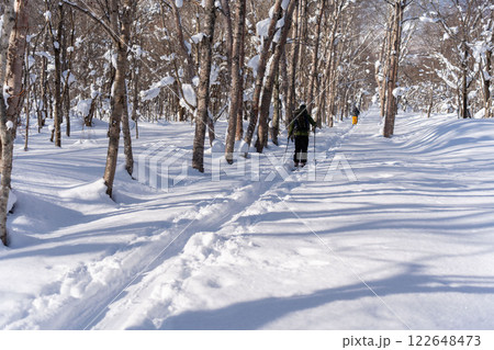 羊蹄山 山スキー 登高 羊蹄山 山スキー 登高 122648473