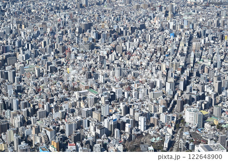 東京上空風景 東京上空風景 122648900