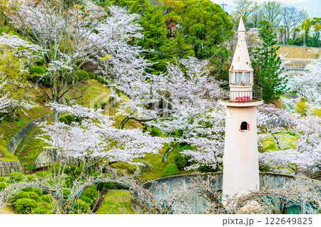 尾道 桜満開の千光寺公園 122649825