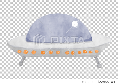 spaceship, watercolor, space 122650184