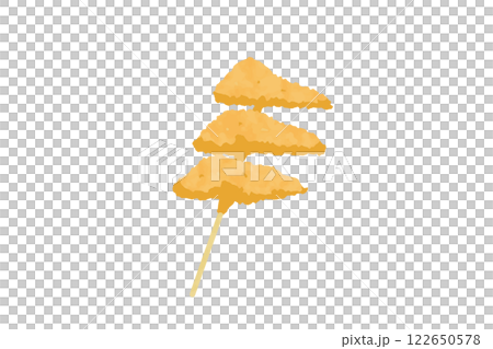 Vector illustration of cartilage skewered meat Vector illustration of cartilage skewered meat 122650578