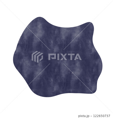 Watercolor Illustration Background Textured Dark Blue for Printing, Web, Textile	 122650737