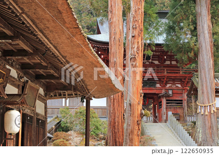 牛伏寺・如意輪堂と仁王門　長野県松本市 122650935