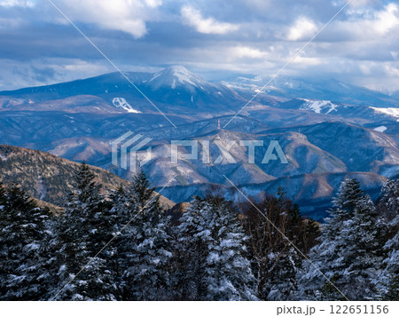 美ヶ原の美しい連山 122651156