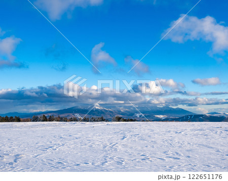 美ヶ原の美しい連山 122651176