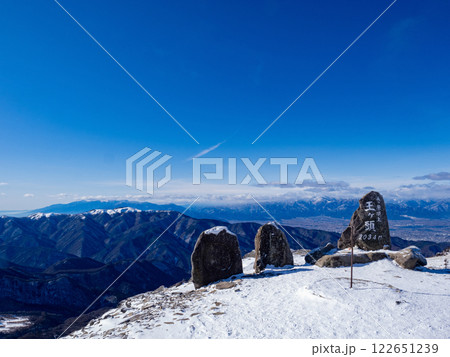 美ヶ原の美しい連山 122651239