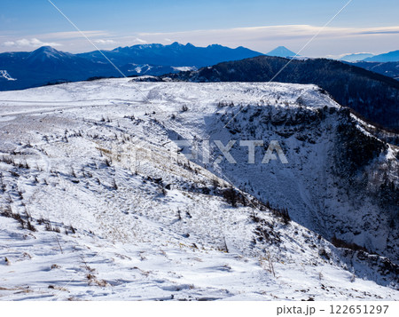 美ヶ原からの雪山連山 122651297