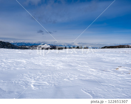 美ヶ原からの雪山連山 122651307